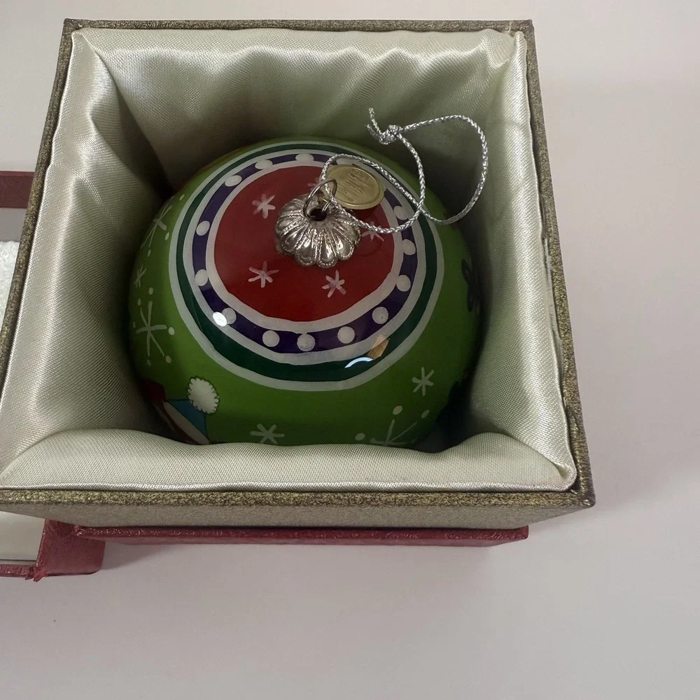 Pier One Collectible Li Bien Owls Ornament 2014 B Beautifully Made‎ Christmas
